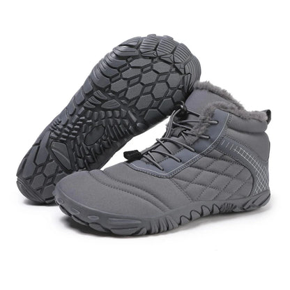 Cryon Step - Gefütterte Anti-Rutsch & Wasserdichte Winter Barfuss Schuhe (UNISEX)