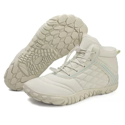 Cryon Step - Gefütterte Anti-Rutsch & Wasserdichte Winter Barfuss Schuhe (UNISEX)